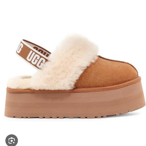 UGG Shoes - UGG Women's Funkette Slipper - Chestnut